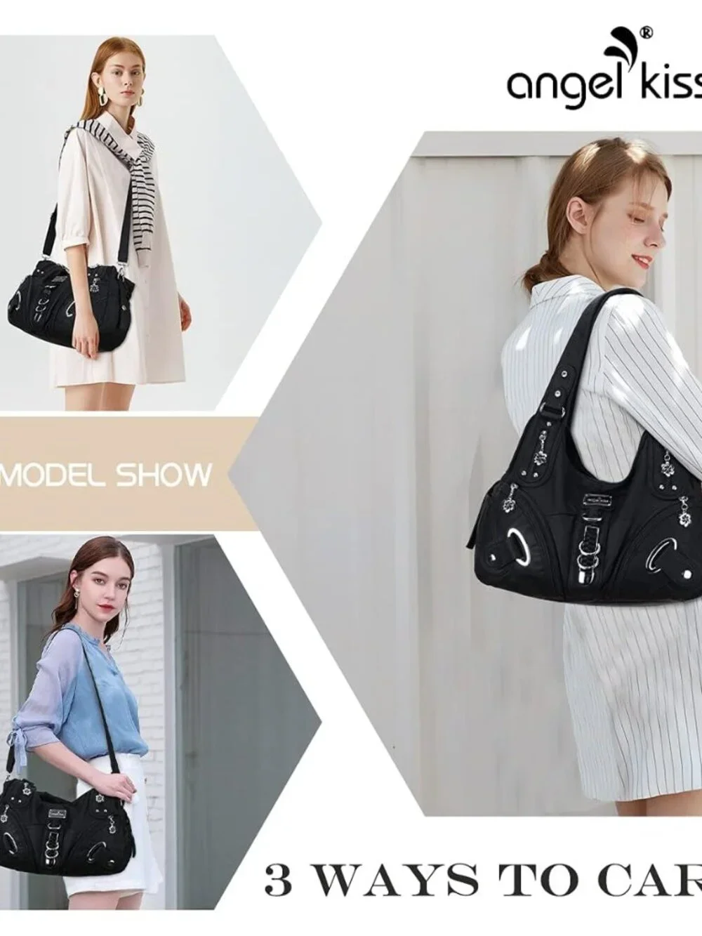 Hobo Purses and handbags for Women Satchel Handbag Women Purses Large Daily Shou